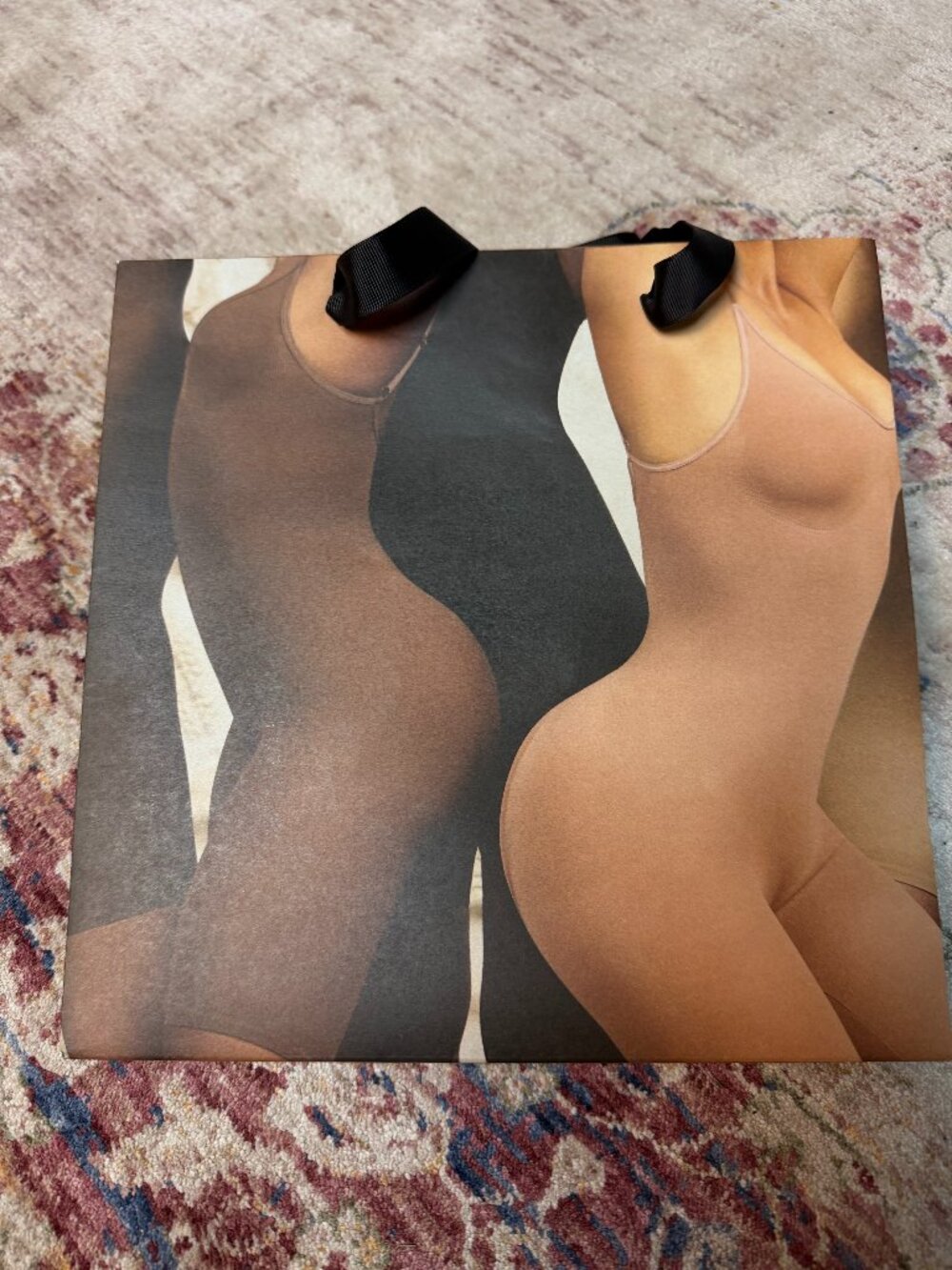 Skims Tan Empty Shopping/ Tote Bag In Great Shape!